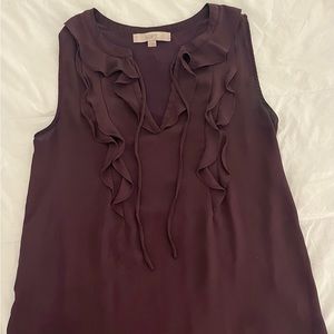 Purple Sleeveless Top